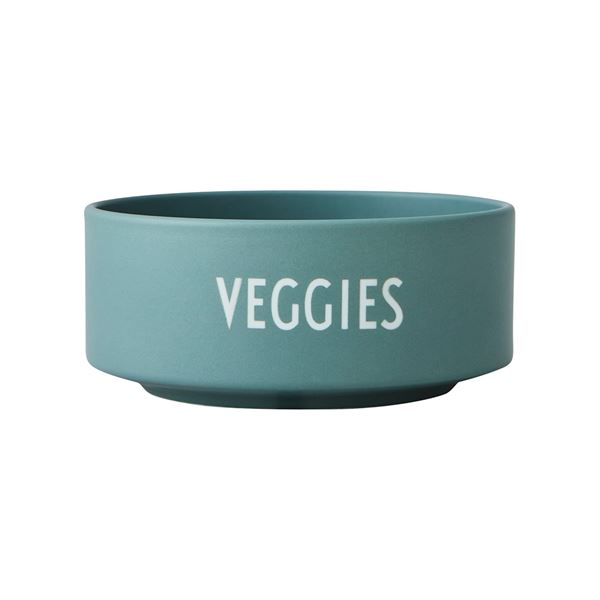 Design Letters - Favourite Snack Bowl Veggies 30 cl Dusty Green
