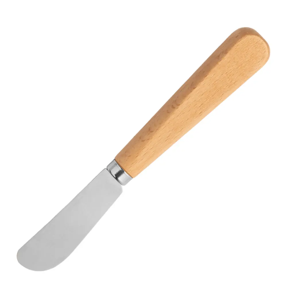 Classic smørkniv 7,5 cm natur/stål