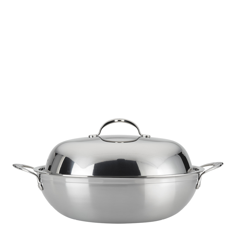 Hestan – Probond Wok med lock 36 cm Stål