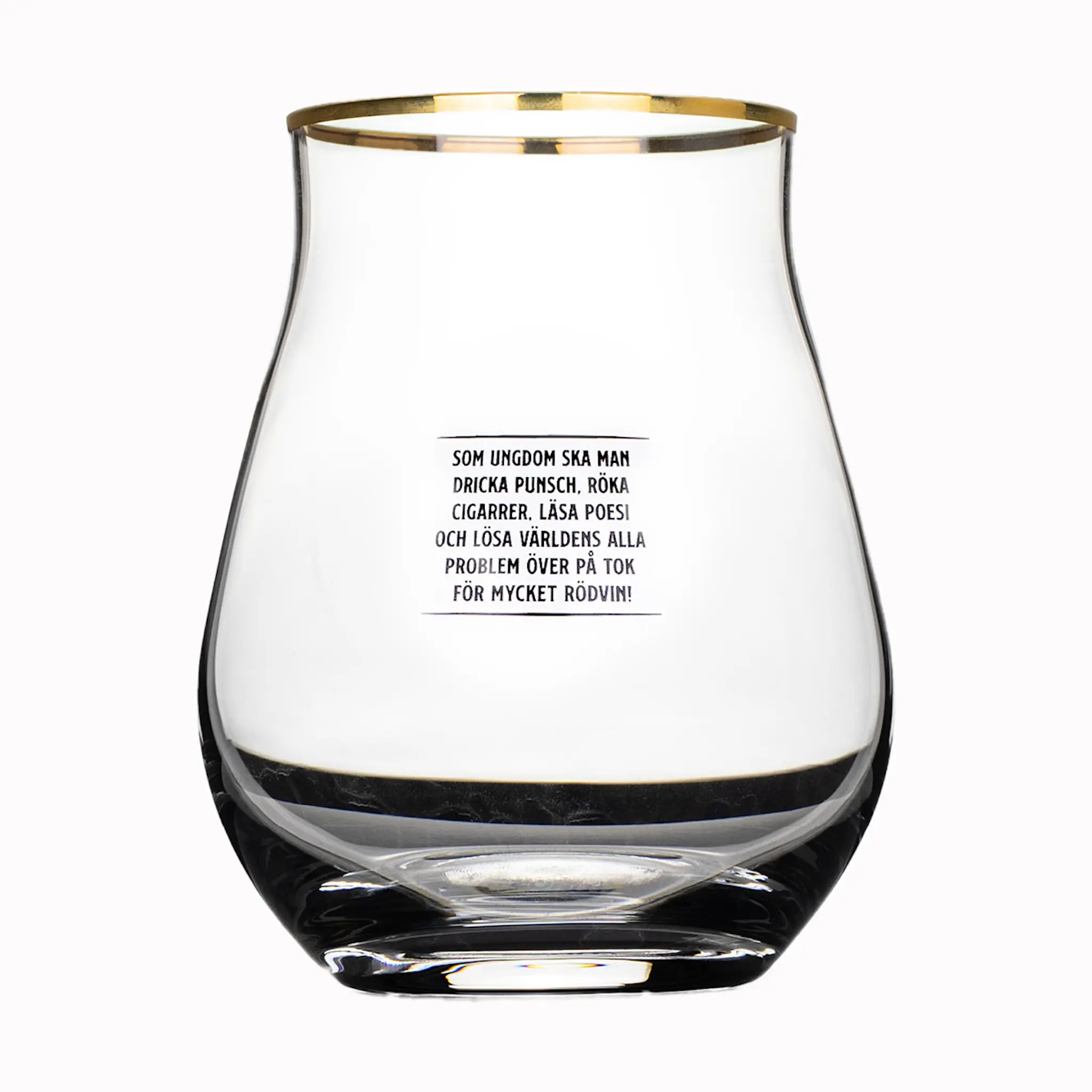 Edward Blom Whiskyglas / Tastingglas 42 cl Som ungdom ska