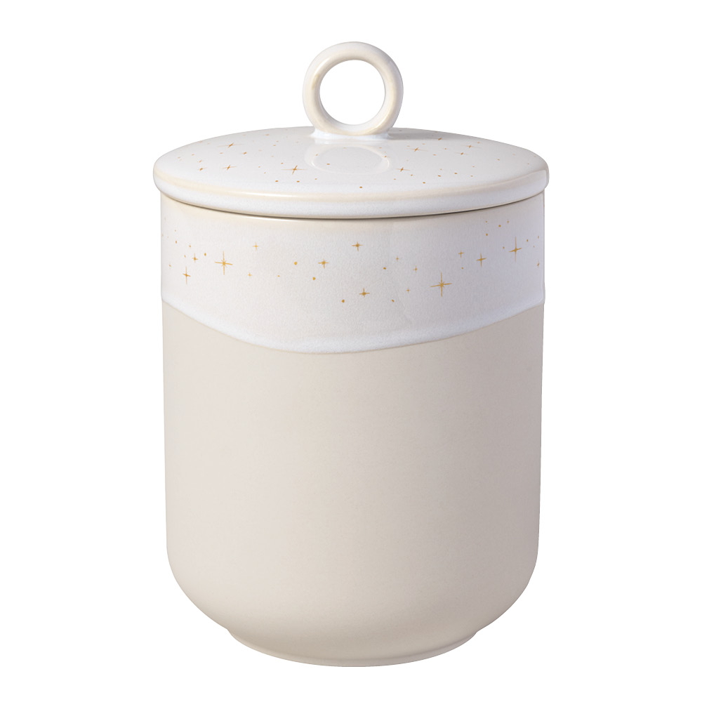 Läs mer om Villeroy & Boch - Winter Glow hög burk 1,1 L vit