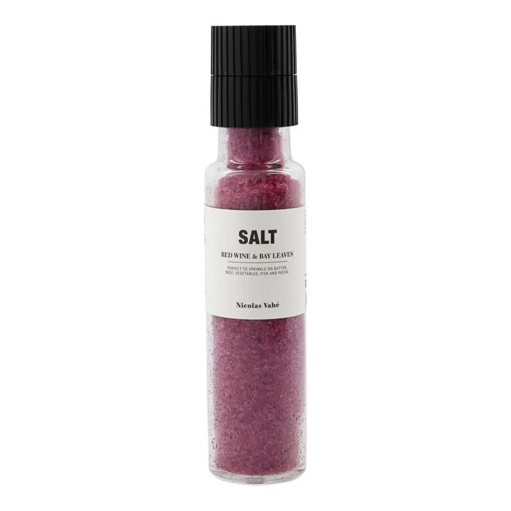 Salt rødvin & laurbærblad 340g