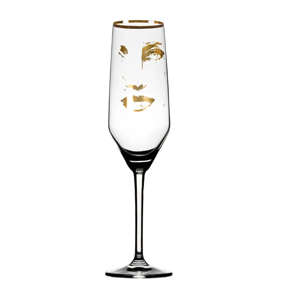 Champagneglass 30 cl Piece of Me Gold
