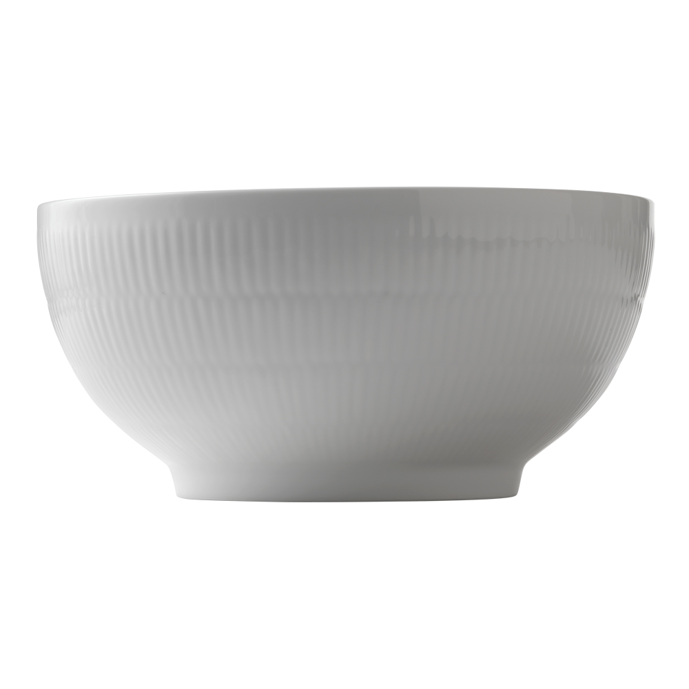 Royal Copenhagen – White Fluted Skål 3,1 L 24 cm