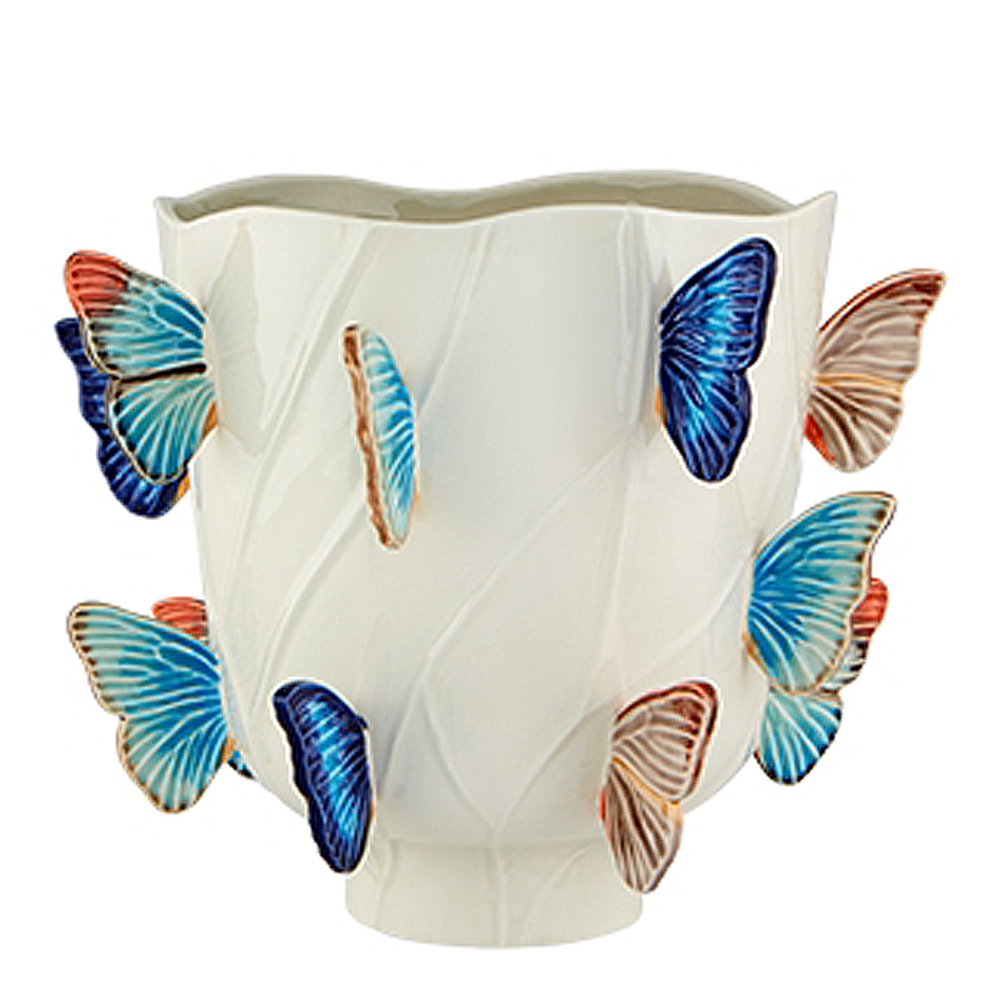 Bordallo Pinheiro – Cloudy Butterfly vas 36 cm