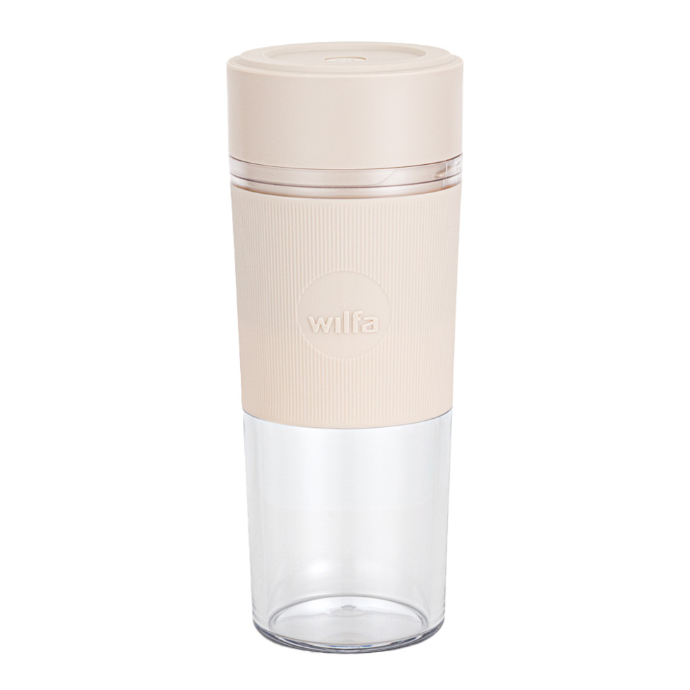 Läs mer om Wilfa - Bärbar mixer 300 ml beige