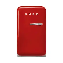 SMEG Minibar Fab5L Vänsterhängd Röd