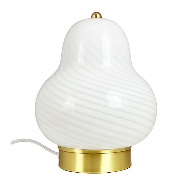 Lucy bordslampa 21,5 cm vit