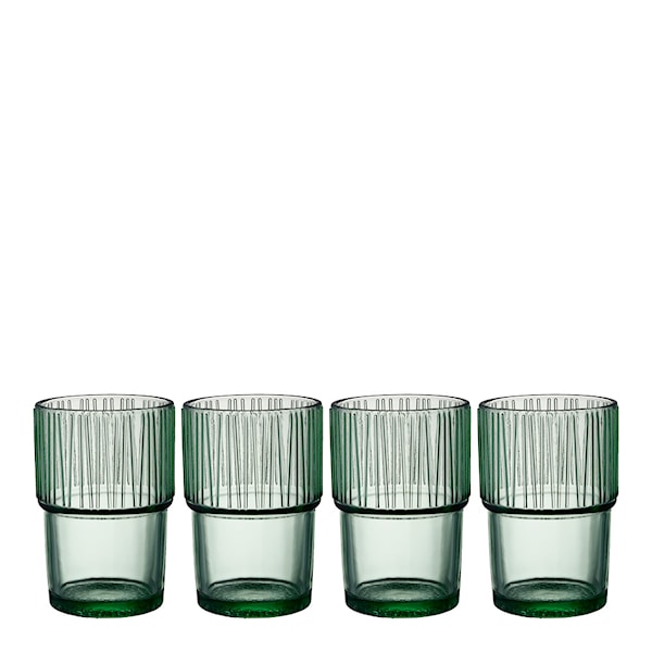 Kusintha kaffeglas 38 cl 4-pack grön