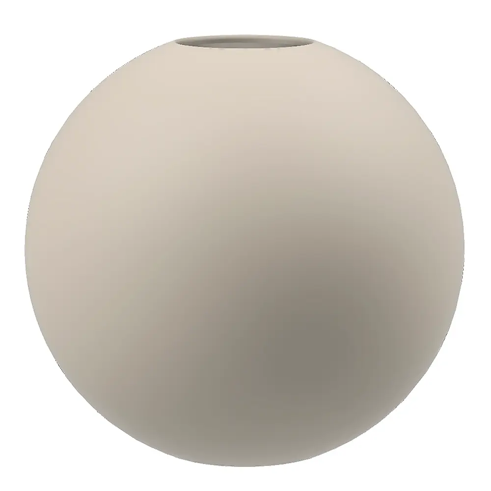 Ball vase 20 cm shell