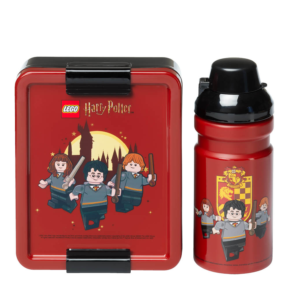 Lego – Lunchbox set Harry Potter Gryffindor Röd