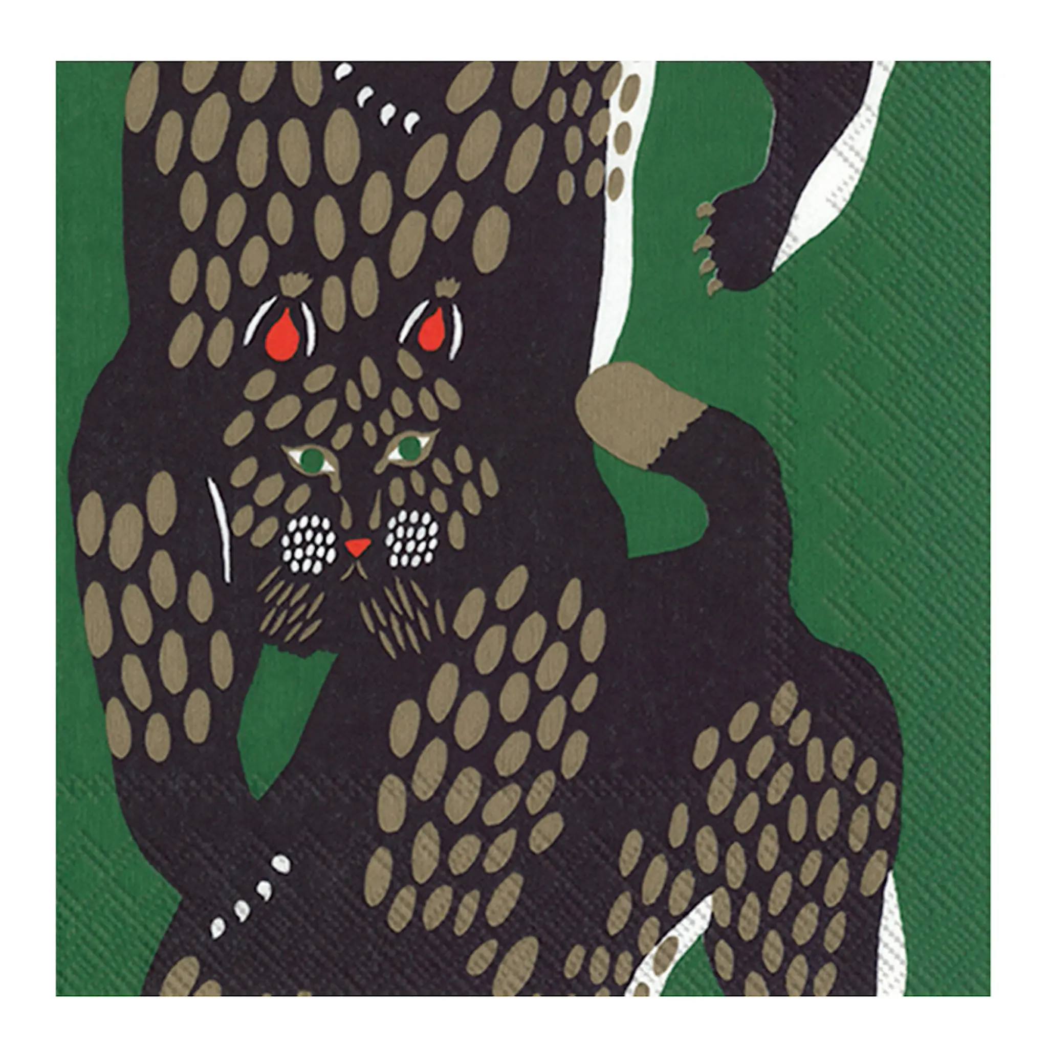 Marimekko Ilves serviett 33x33cm 20 stk grønn