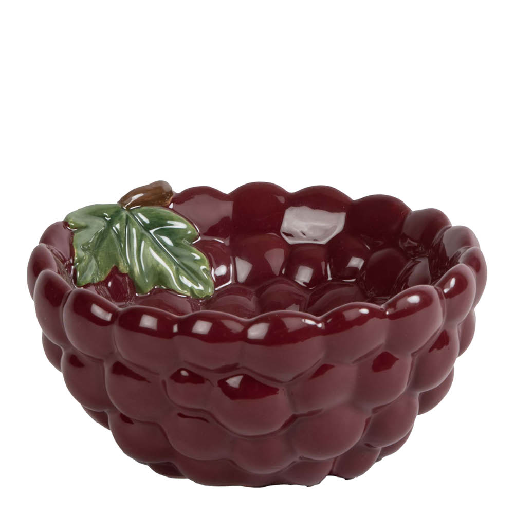 ByOn – Grape Skål 13 cm Vinröd