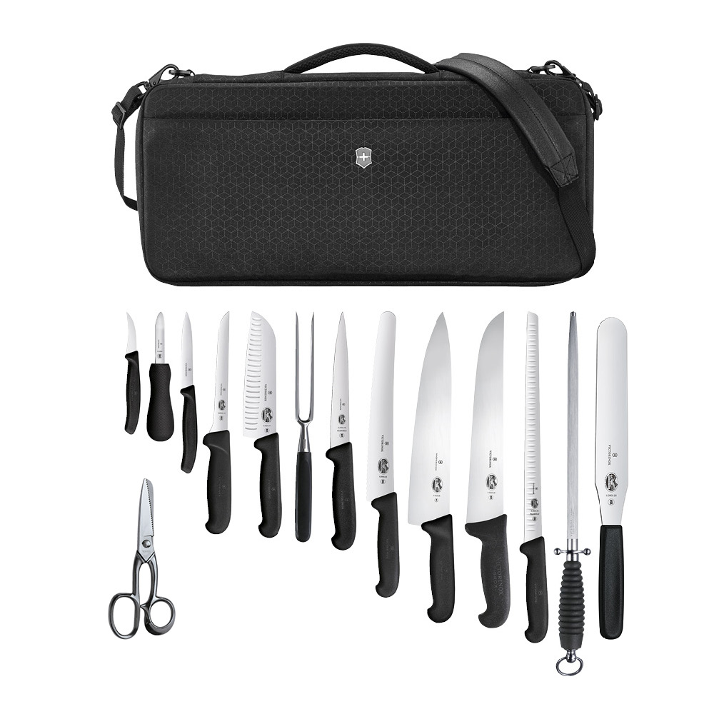 Victorinox – Victorinox knivväska 16 delar svart