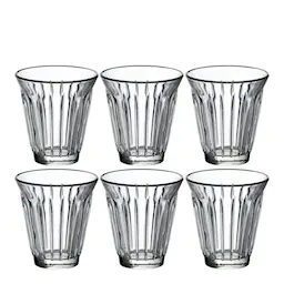 La Rochère Zinc Vattenglas 19 cl 6-pack