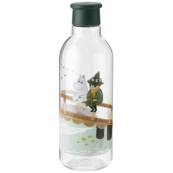 Mumin Drink-It Vattenflaska 75 cl Grön