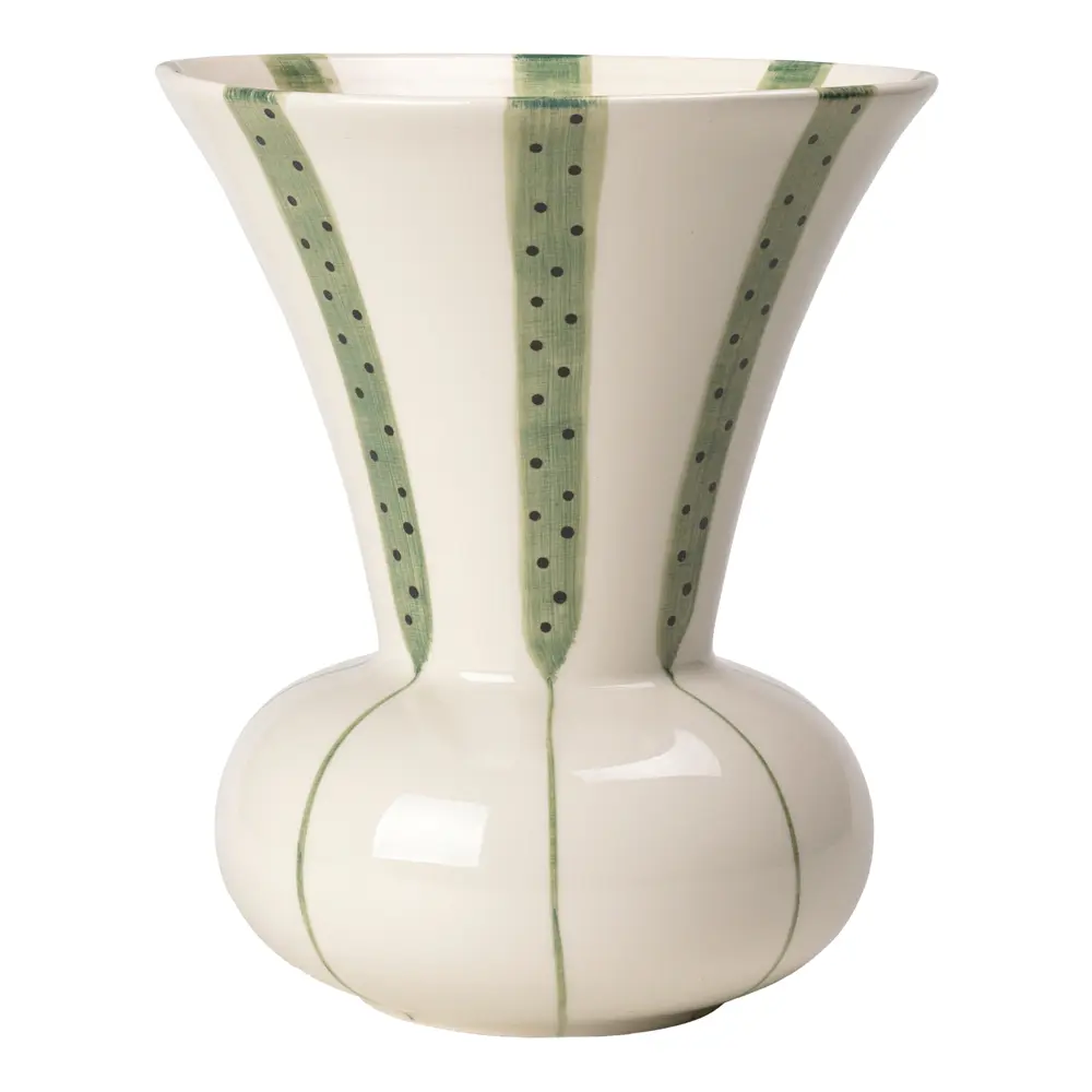 Signature vase 20 cm grønn
