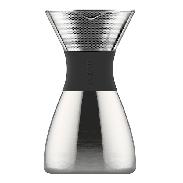 Pour Over Bryggare 1 L Silver/Svart