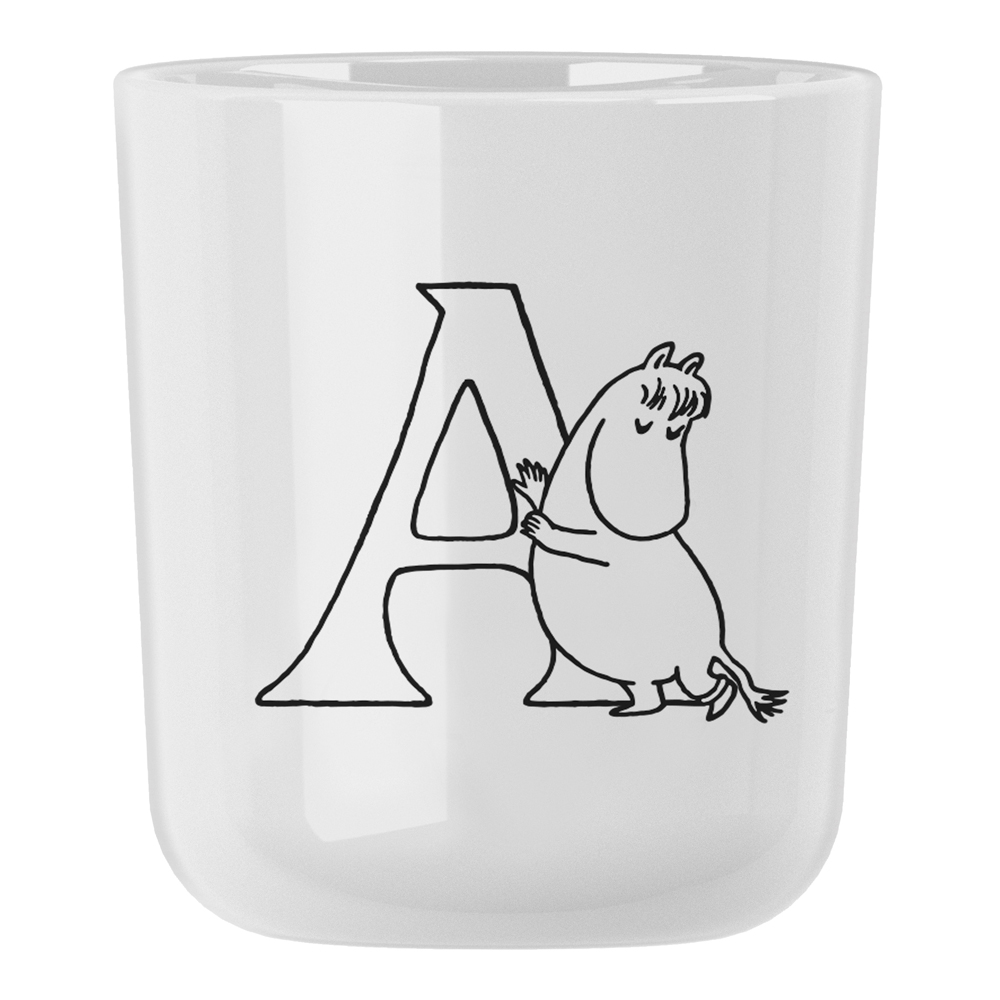 RIG-TIG – Moomin ABC Mugg 20 cl A Vit