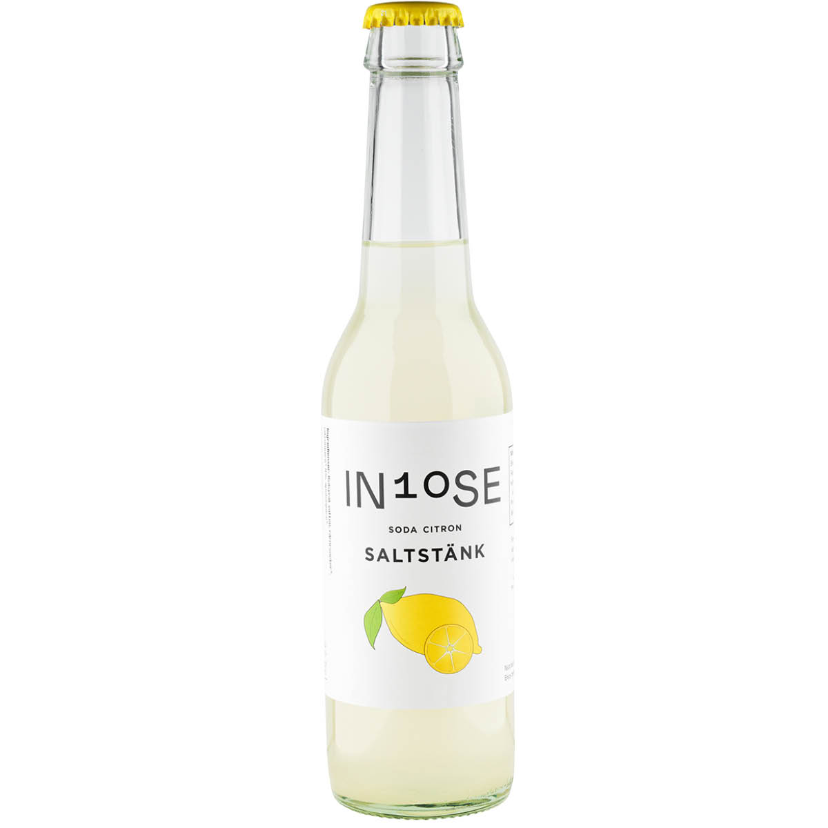 IN10SE - Ekologisk Soda citron Salta Stänk 27,5 cl