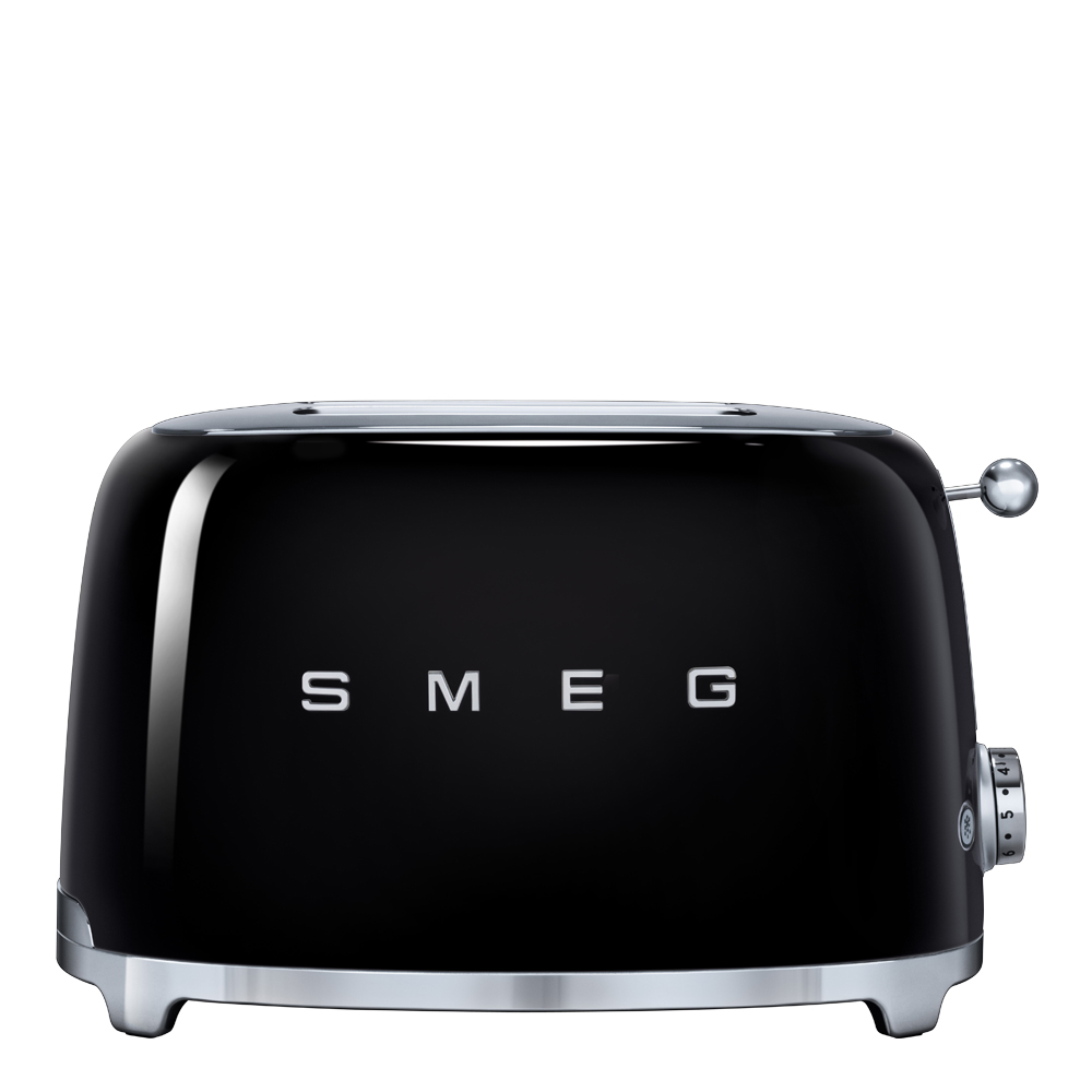 Smeg – Smeg Brödrost 2 skivor TSF012 Svart