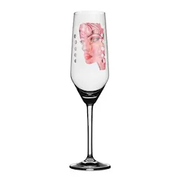 Carolina Gynning Champagneglass Moonlight Queen 30 cl rosa