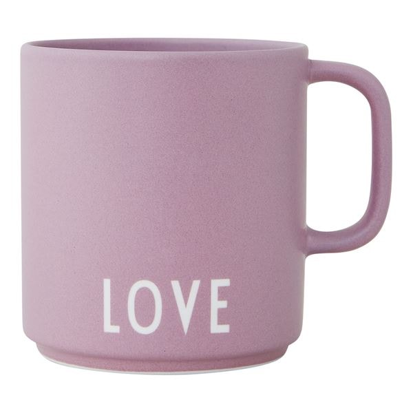 Favourite Mugg med öra Love 25 cl Lavendel