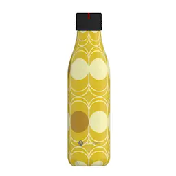 Les Artistes Bottle Up Design Termospullo 0,5 L Keltainen/Ruskea