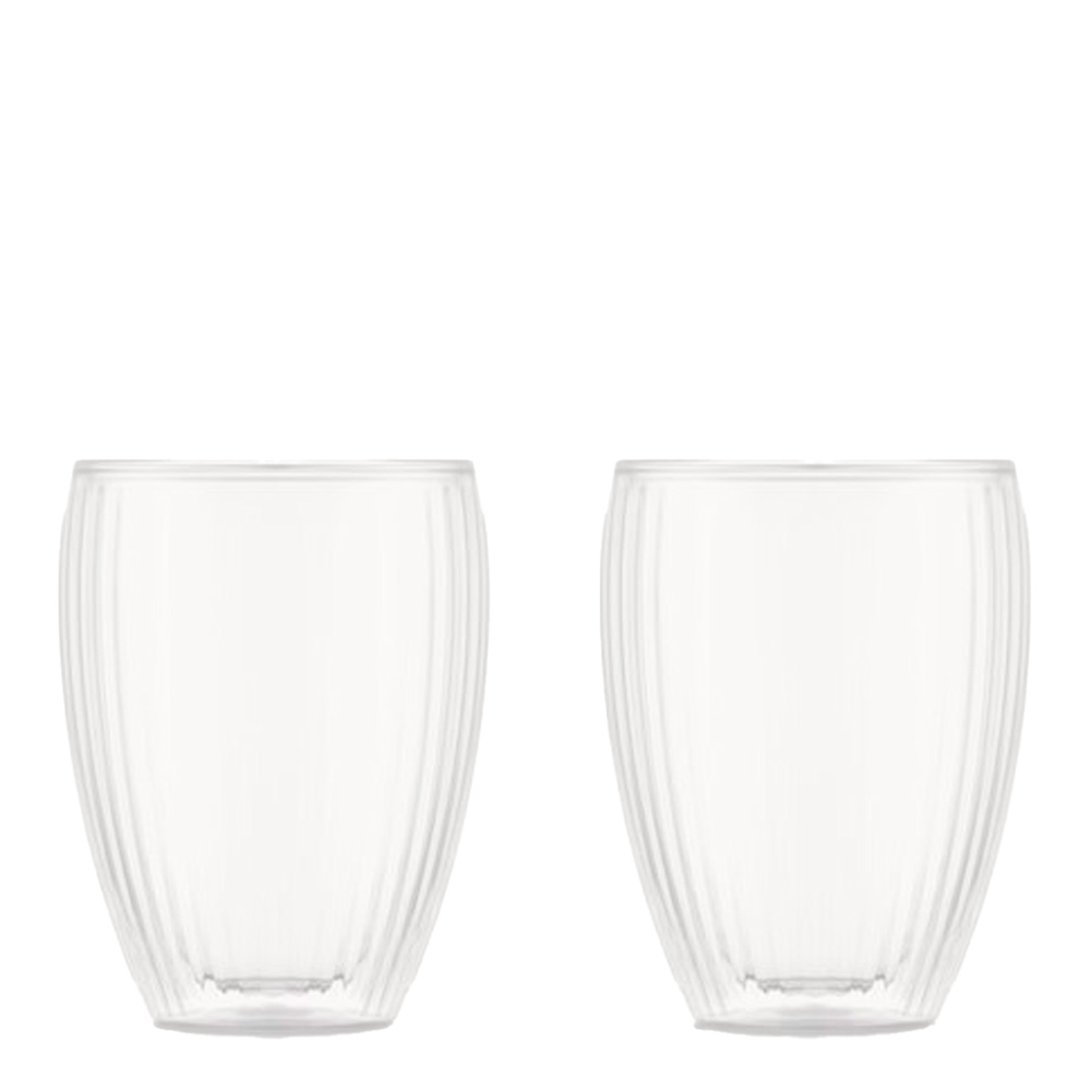 Bodum - Pavina Lasi 32 cl 2 kpl Kirkas