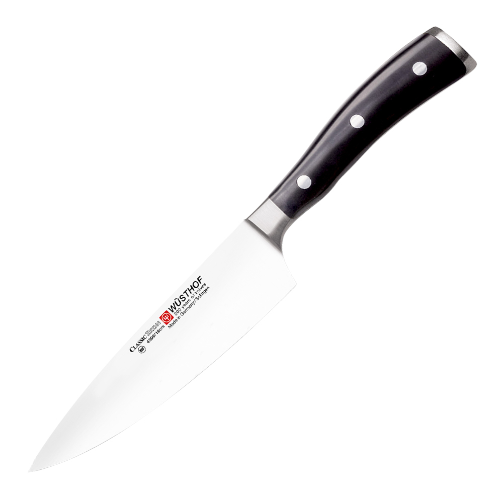 Wüsthof - Classic Ikon Kockkniv 18 cm Svart