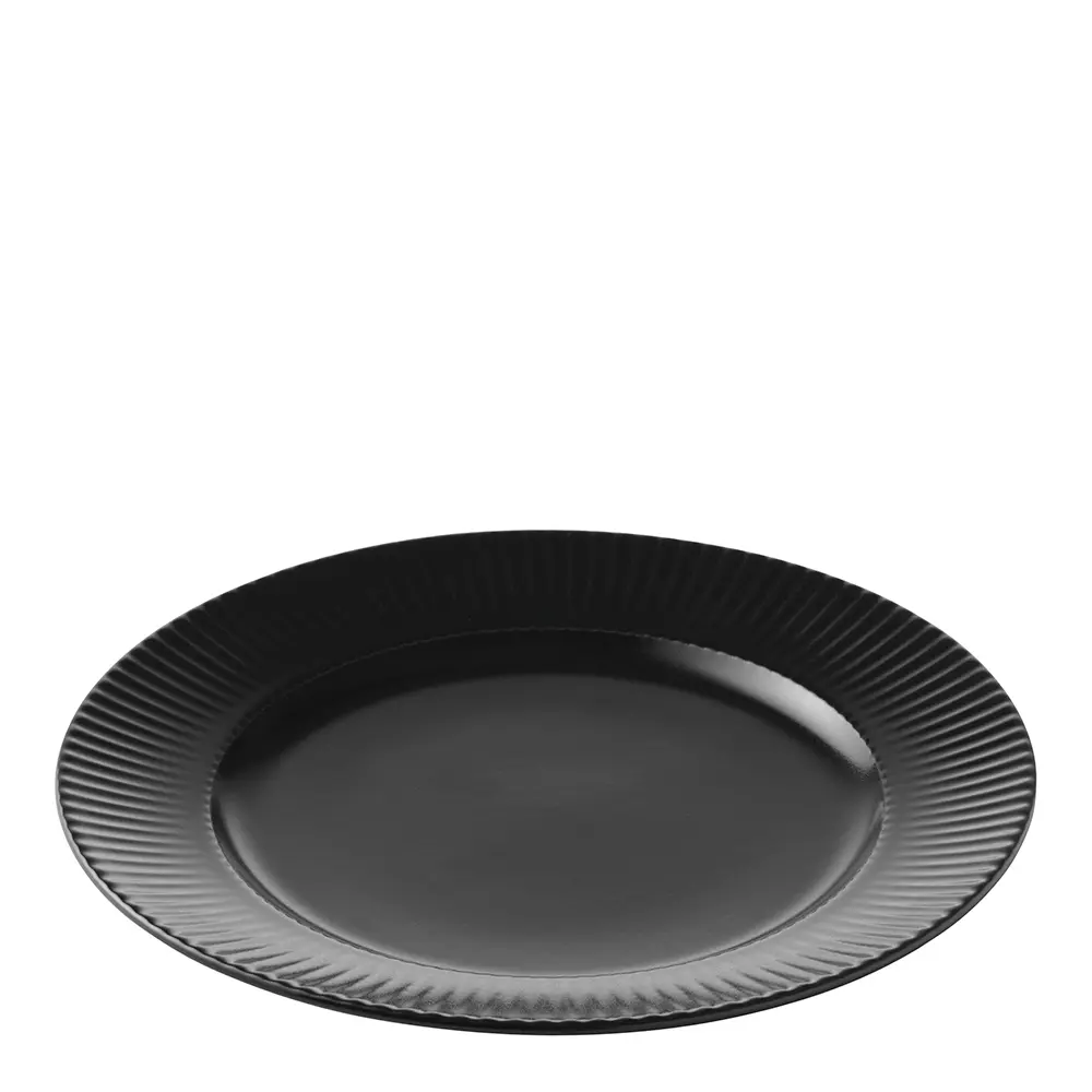 Groovy stentøy frokost tallerken 21 cm svart
