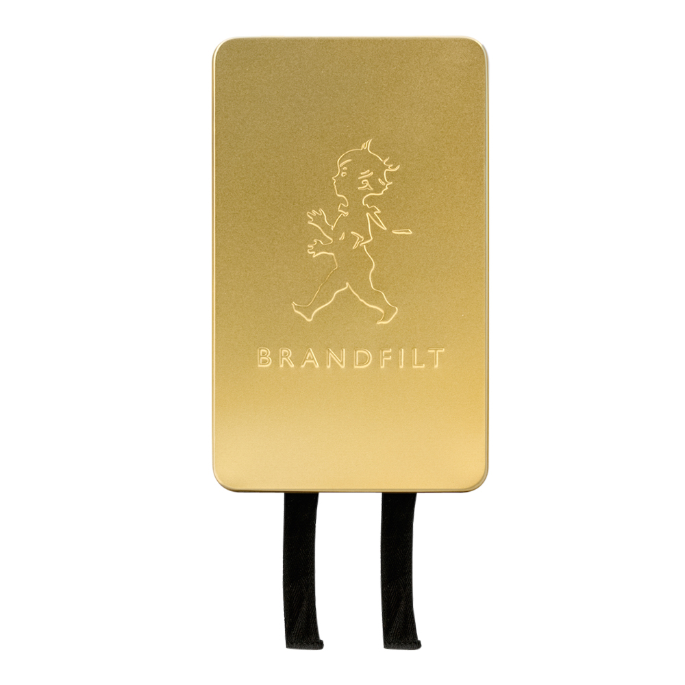 Produktfoto för Solstickan - Solstickan Brandfilt 120x120 cm Guld