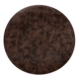 Ziczac Tuscan glassbrikke 9,5 cm brun