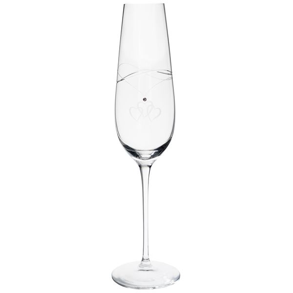 Magnor - Amore champagneglas M/Sten 30 cl Klar