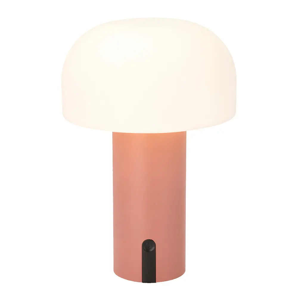 Styles LED lampe 15x22,5 cm rosa