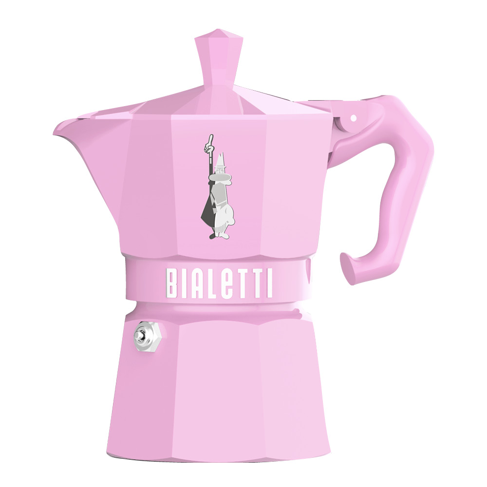 Bialetti – Exclusive Moka Express 3 koppar 13 cl Rosa