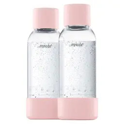 MySoda Flaska till Kolsyremaskin 2-pack 0,5 L Pink