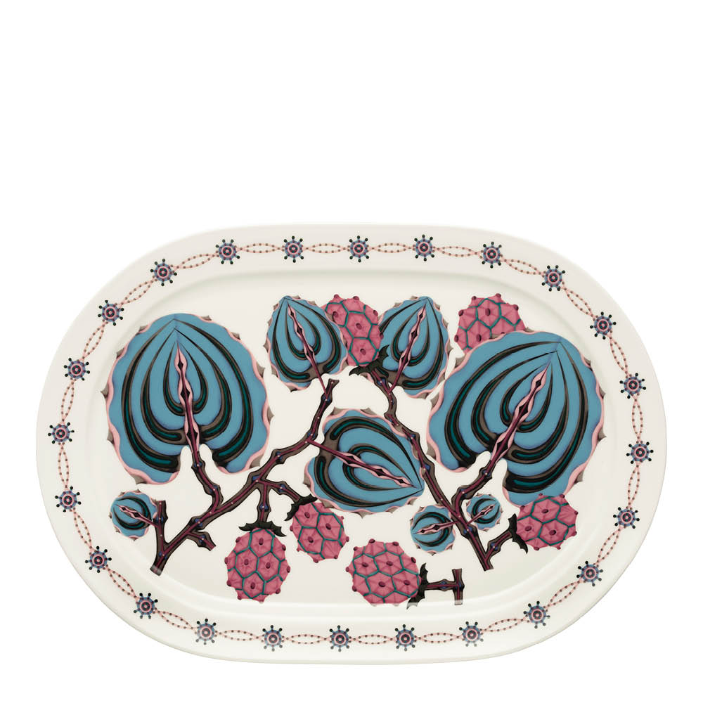 Iittala - Taika Sato Serveringsfat oval 41 cm Flerfärgad