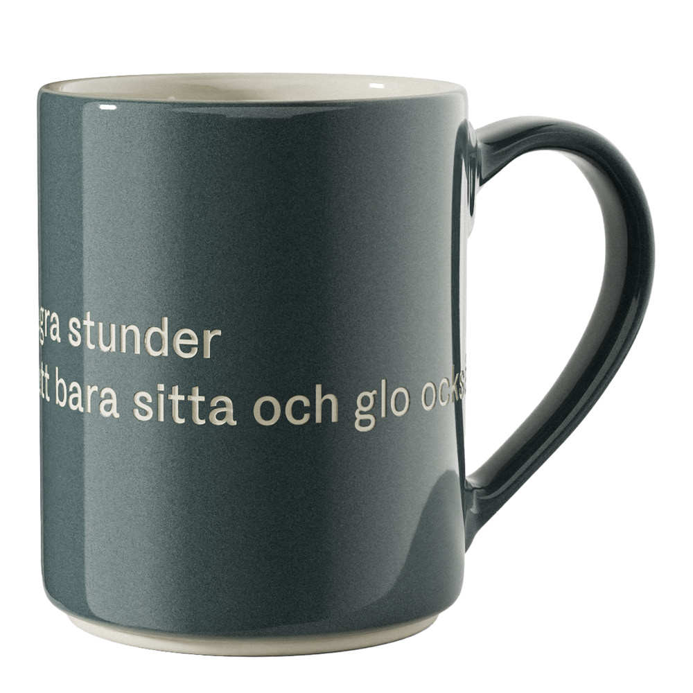 Design House Stockholm – Astrid Lindgren Mugg Blå Och så ska man ju ha några stunder