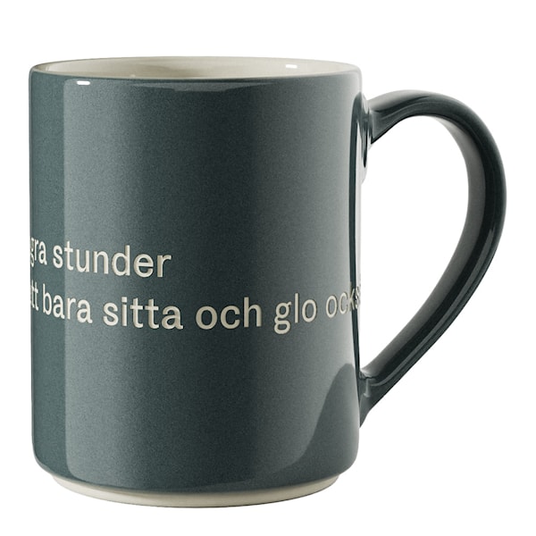 Astrid Lindgren Mugg Blå Och så ska man ju ha några stunder