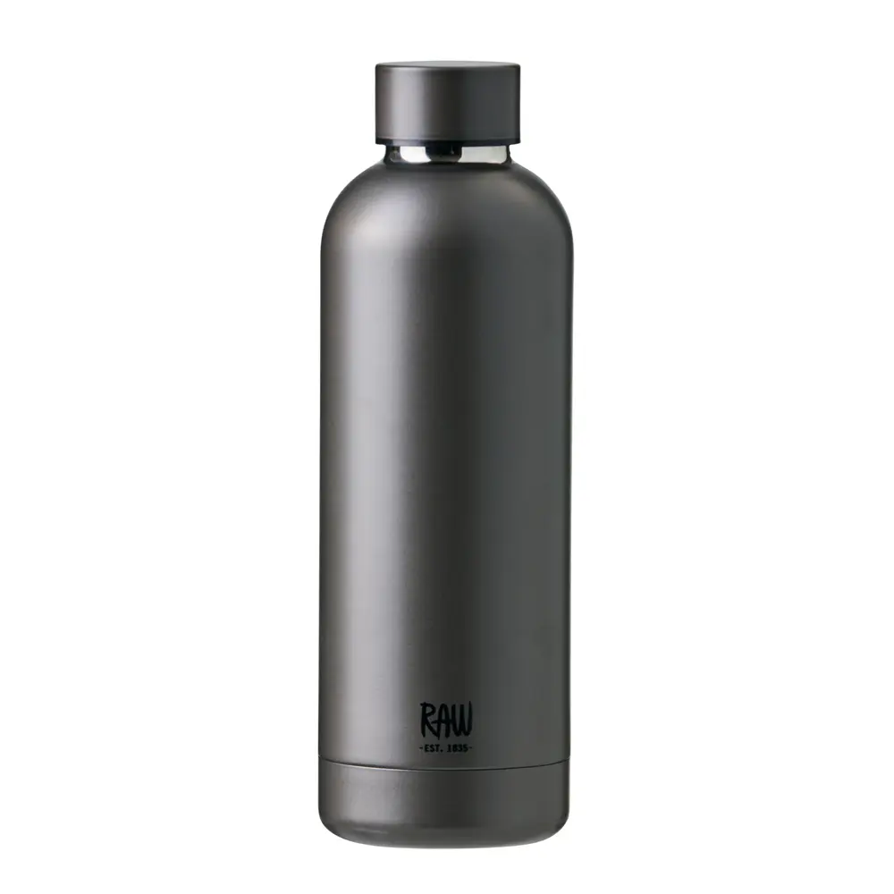 RAW termoflaske 0,5L matt grå