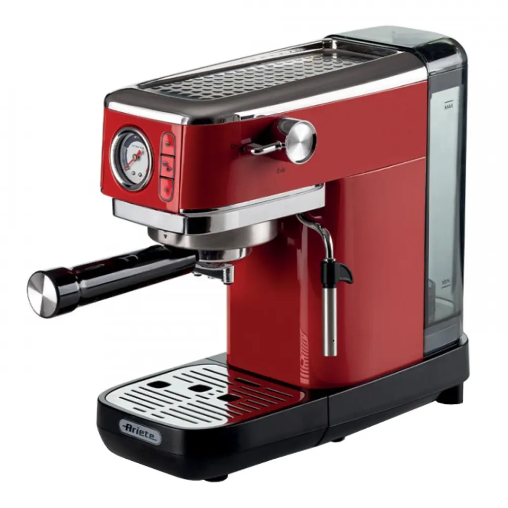 Moderna slim espressomaskin 1300W rød