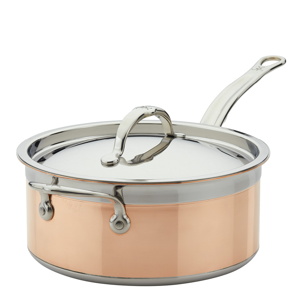 Hestan – Copperbond Kastrull med lock 3,8 L Koppar