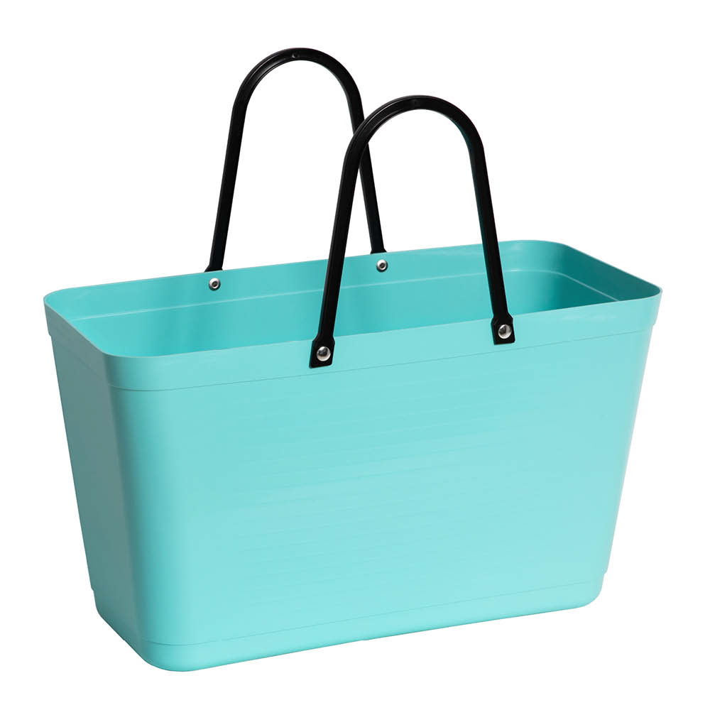 Hinza - Green Plastic väska stor 15 L aqua