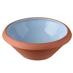 Knabstrup Keramik Degskål Ø18,5 cm 0,5L Ljusblå