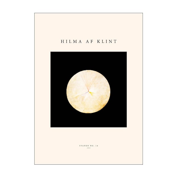 Hilma af Klint poster 50x70 cm svanen no. 14