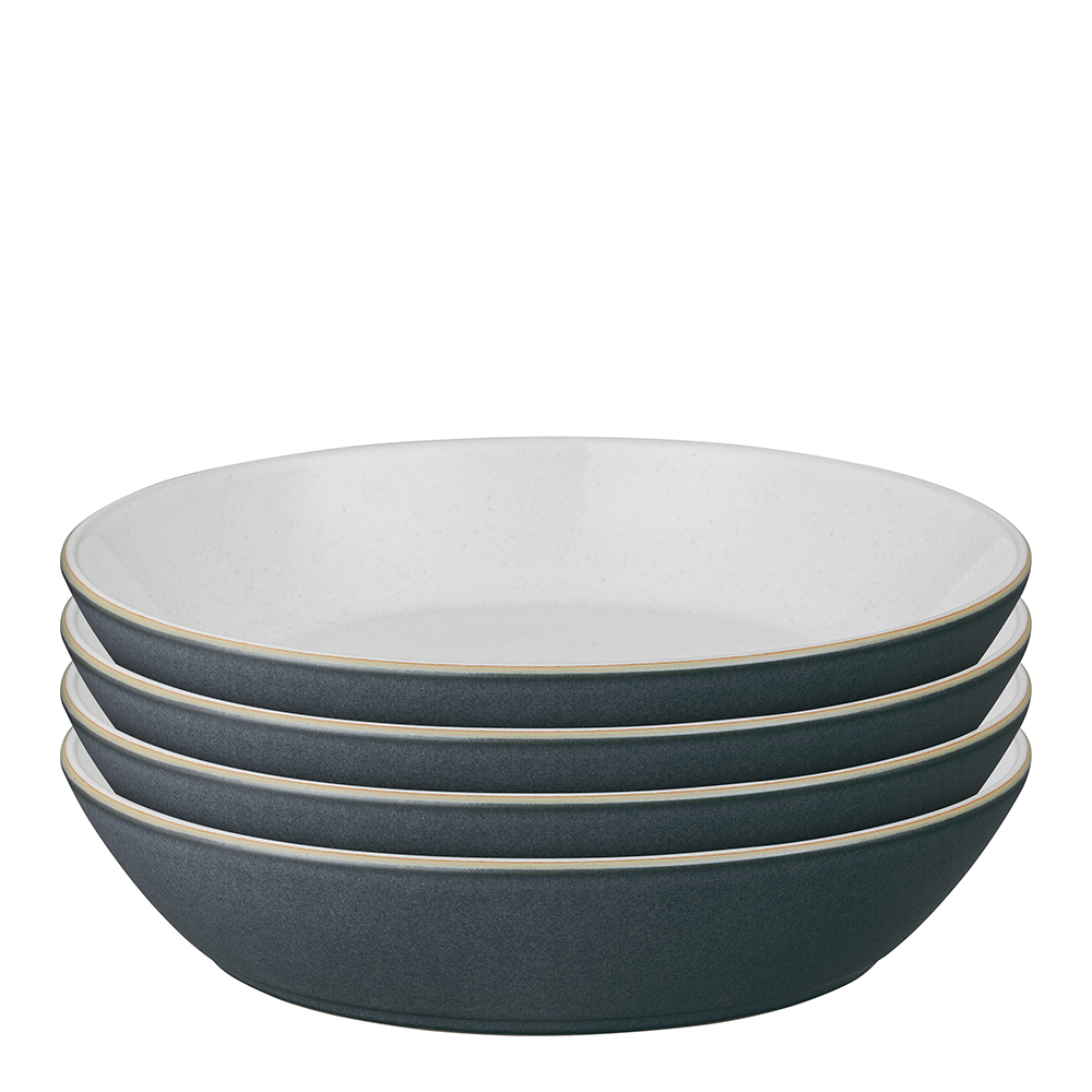 Denby – Impression Skål 22 cm 4-pack Charcoal Blue