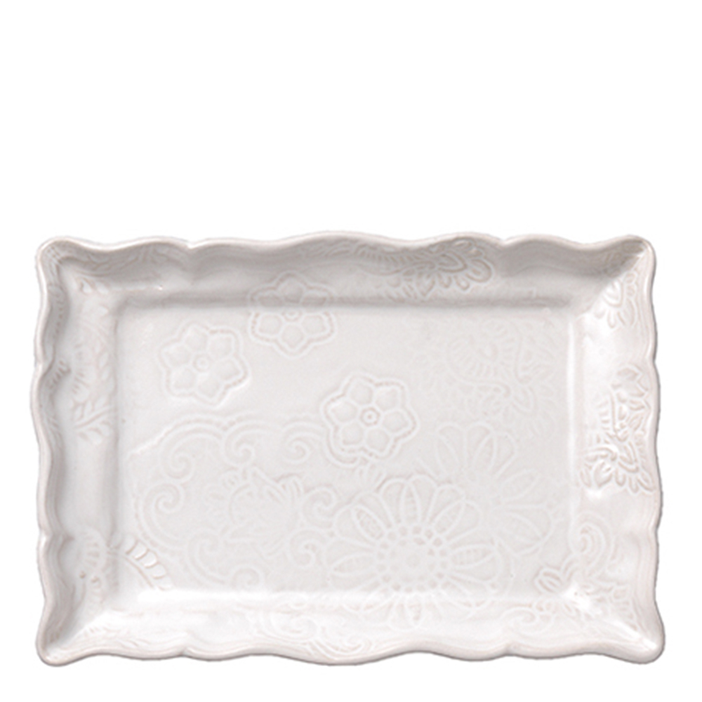 Sthål – Arabesque Assiett 19×13 cm White