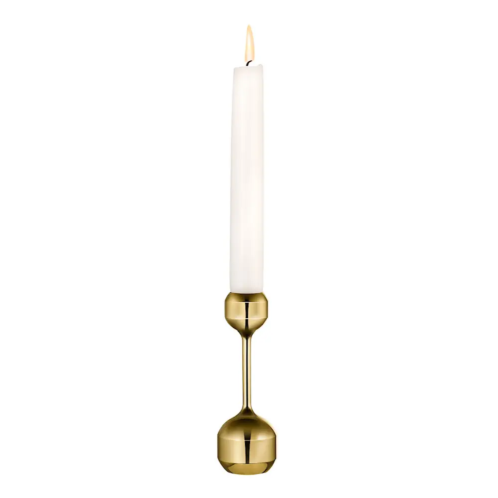 Silhouette Kynttilänjalka 12 cm Kulta