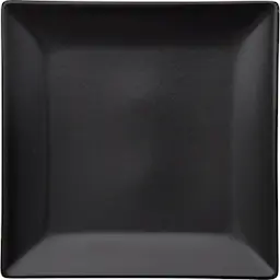 Aida Quadro tallerken 18x18 cm svart